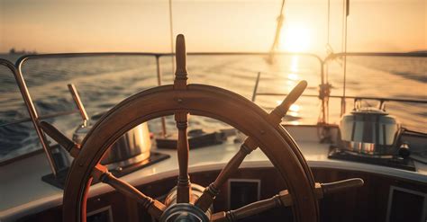 What is the steering wheel on a ship called, and why do sailors prefer to navigate by the stars?